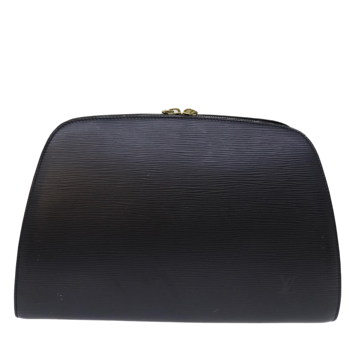 LOUIS VUITTON Epi Dauphine GM Cosmetic Pouch Black M48432 LV bs14224