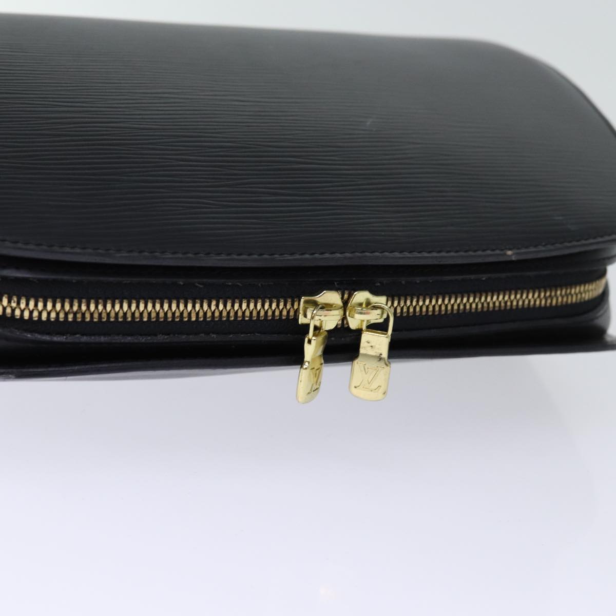LOUIS VUITTON Epi Dauphine GM Cosmetic Pouch Black M48432 LV bs14224