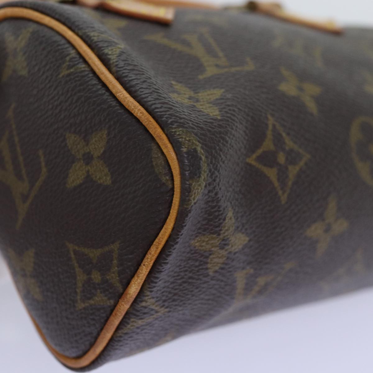 LOUIS VUITTON Monogram Mini Speedy Hand Bag M41534 LV bs14228