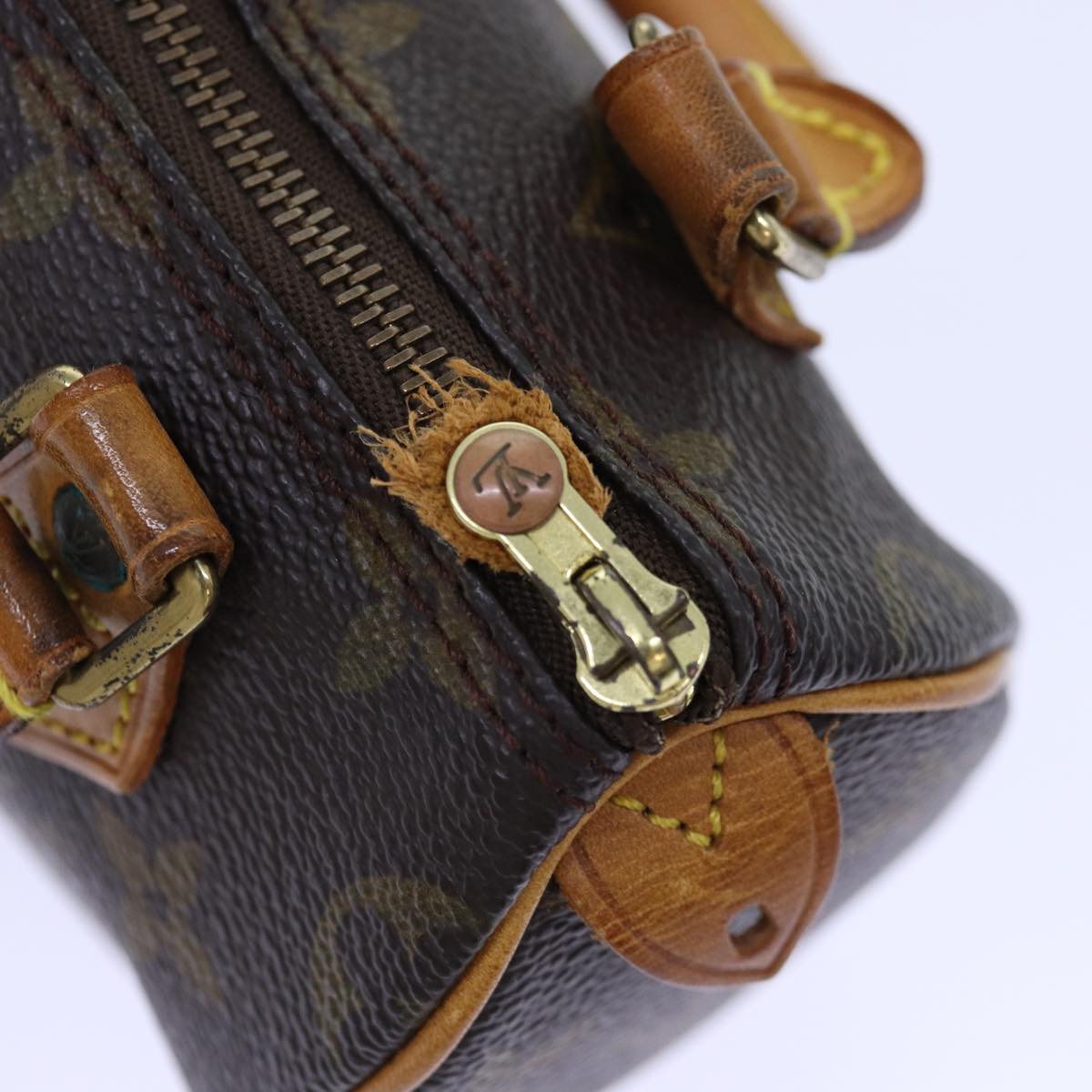 LOUIS VUITTON Monogram Mini Speedy Hand Bag M41534 LV bs14228