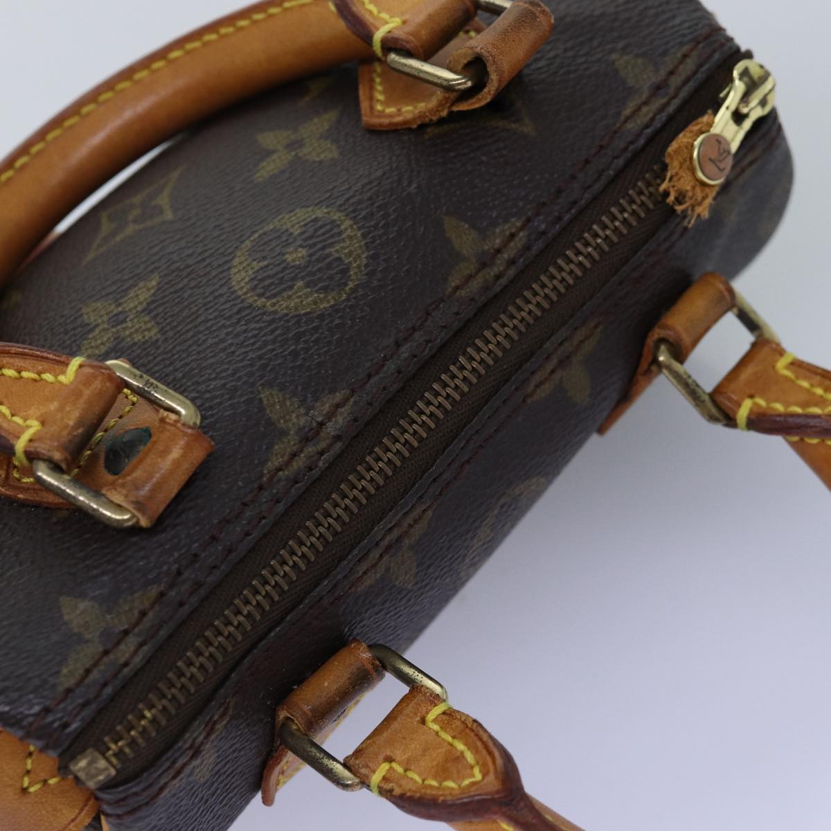 LOUIS VUITTON Monogram Mini Speedy Hand Bag M41534 LV bs14228