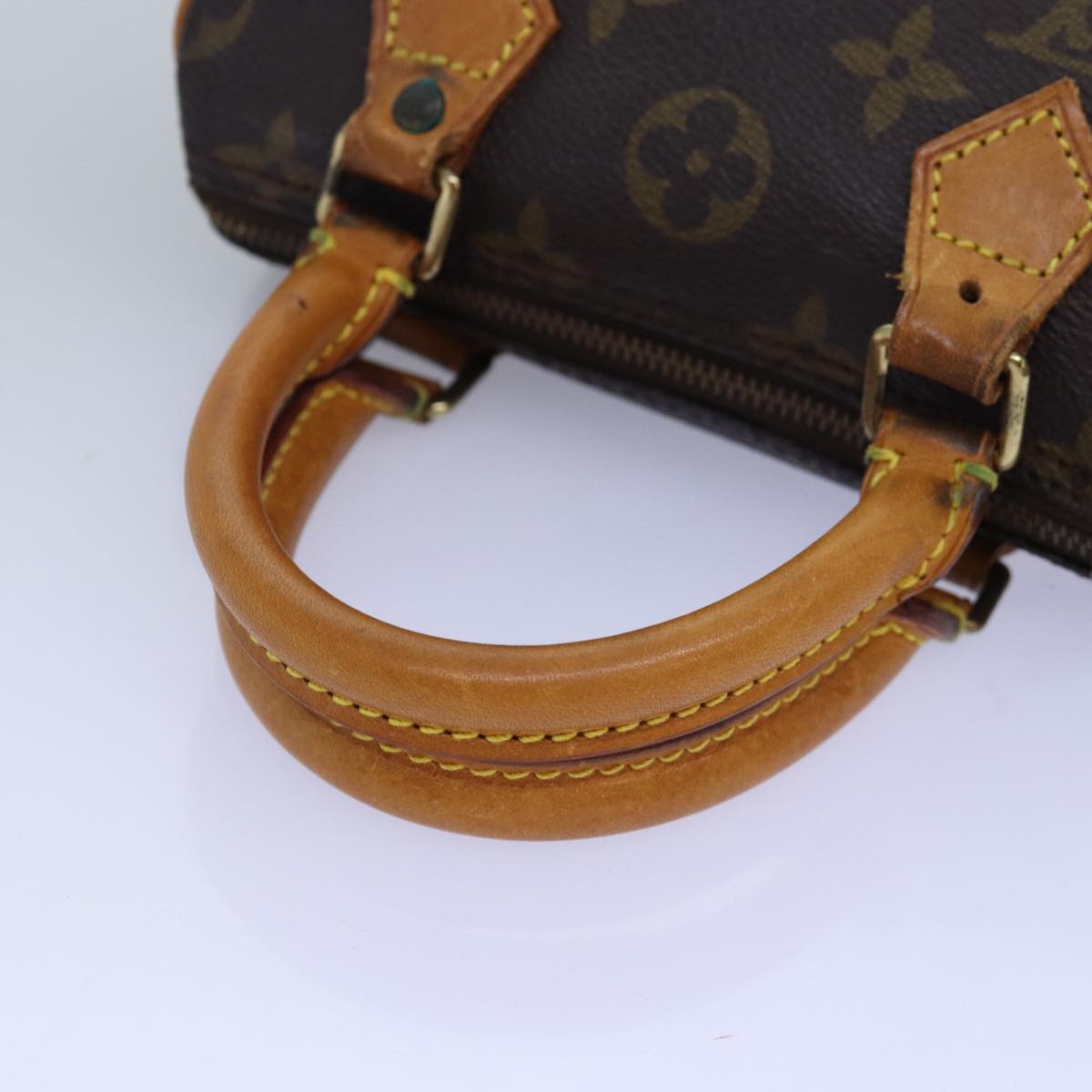 LOUIS VUITTON Monogram Mini Speedy Hand Bag M41534 LV bs14228