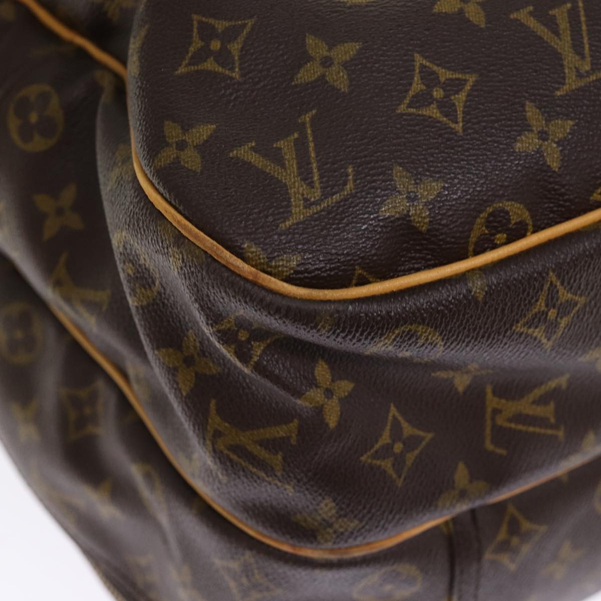 LOUIS VUITTON Monogram Alize 24H Boston Bag M41399 LV bs14229