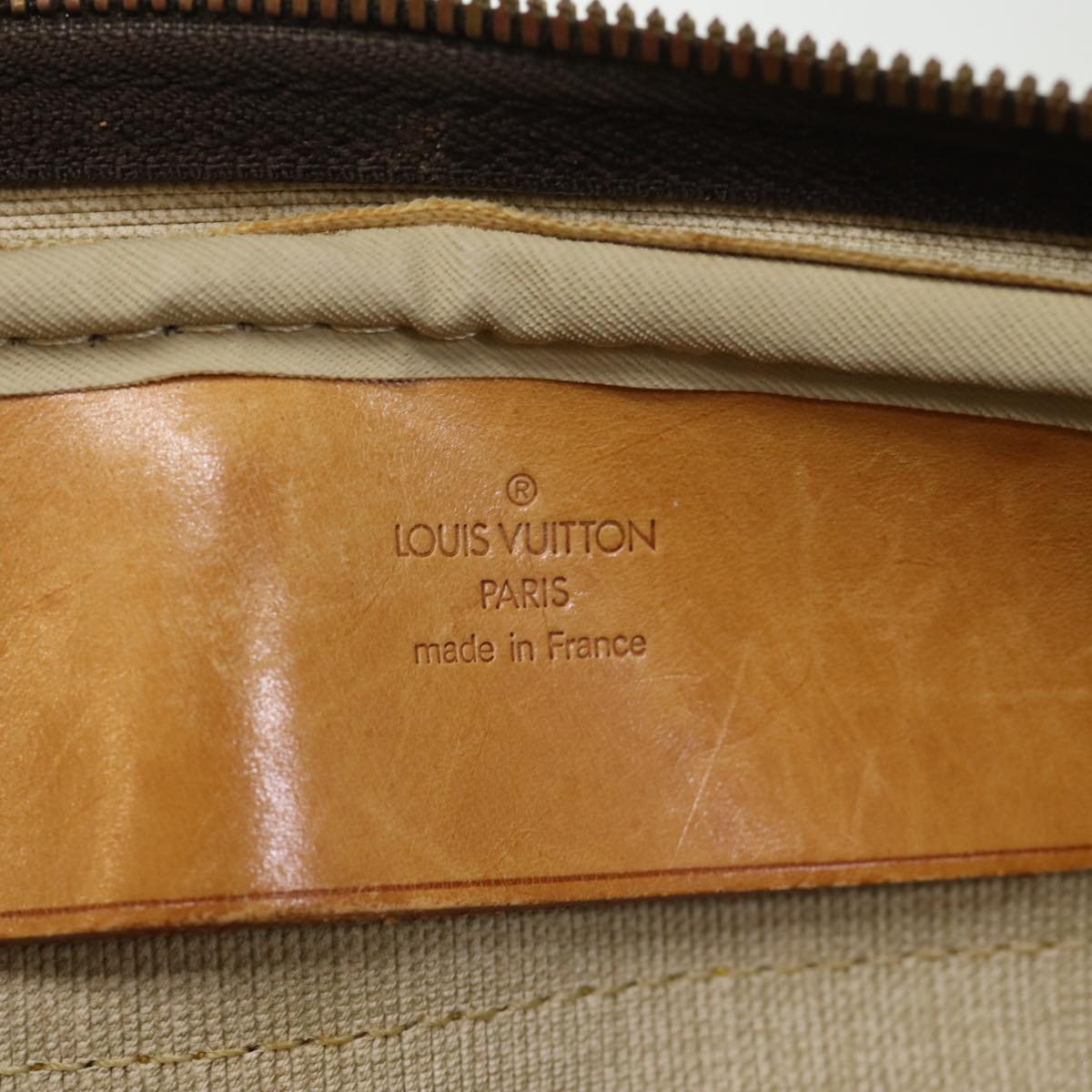 LOUIS VUITTON Monogram Alize 24H Boston Bag M41399 LV bs14229
