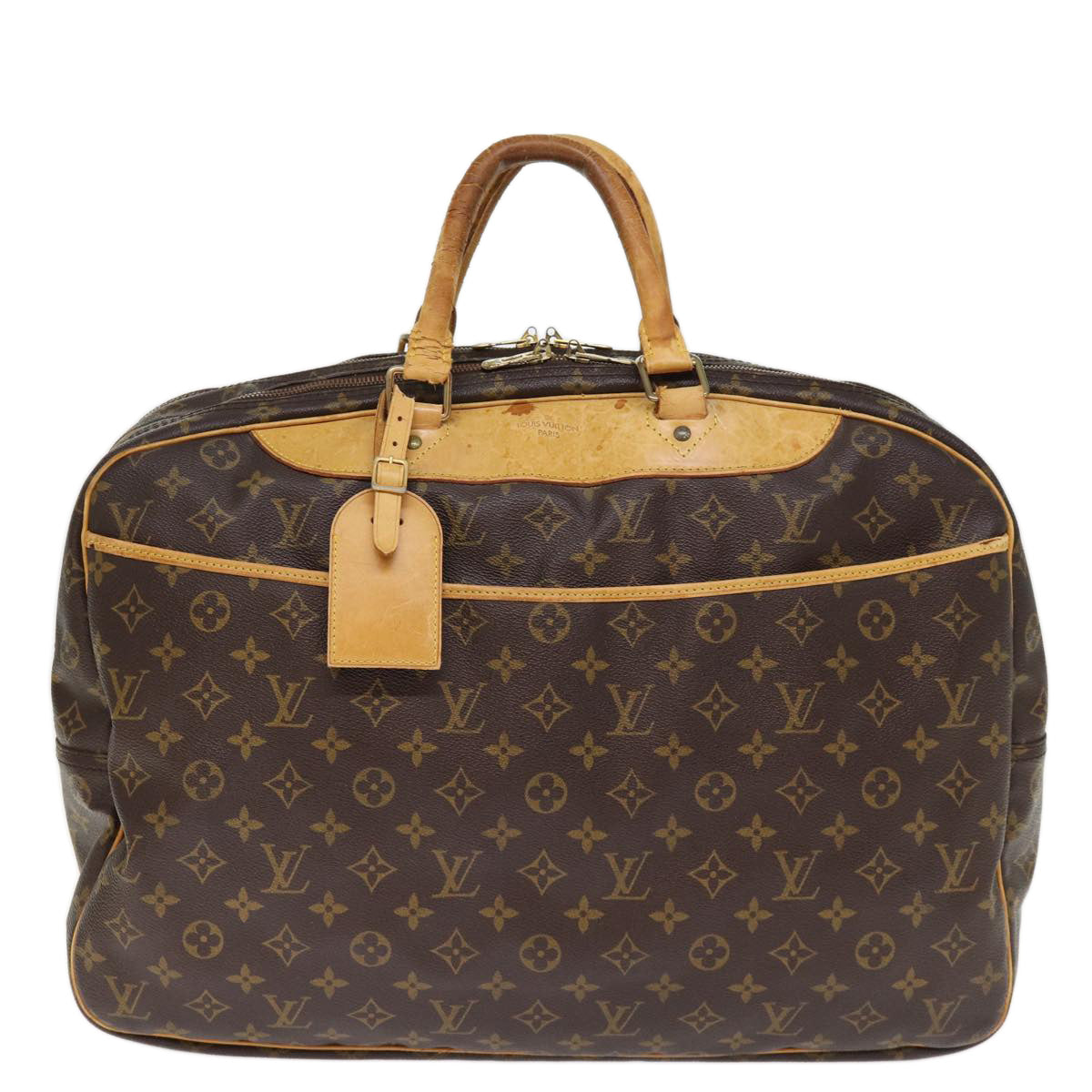 LOUIS VUITTON Monogram Alize 24H Boston Bag M41399 LV bs14229