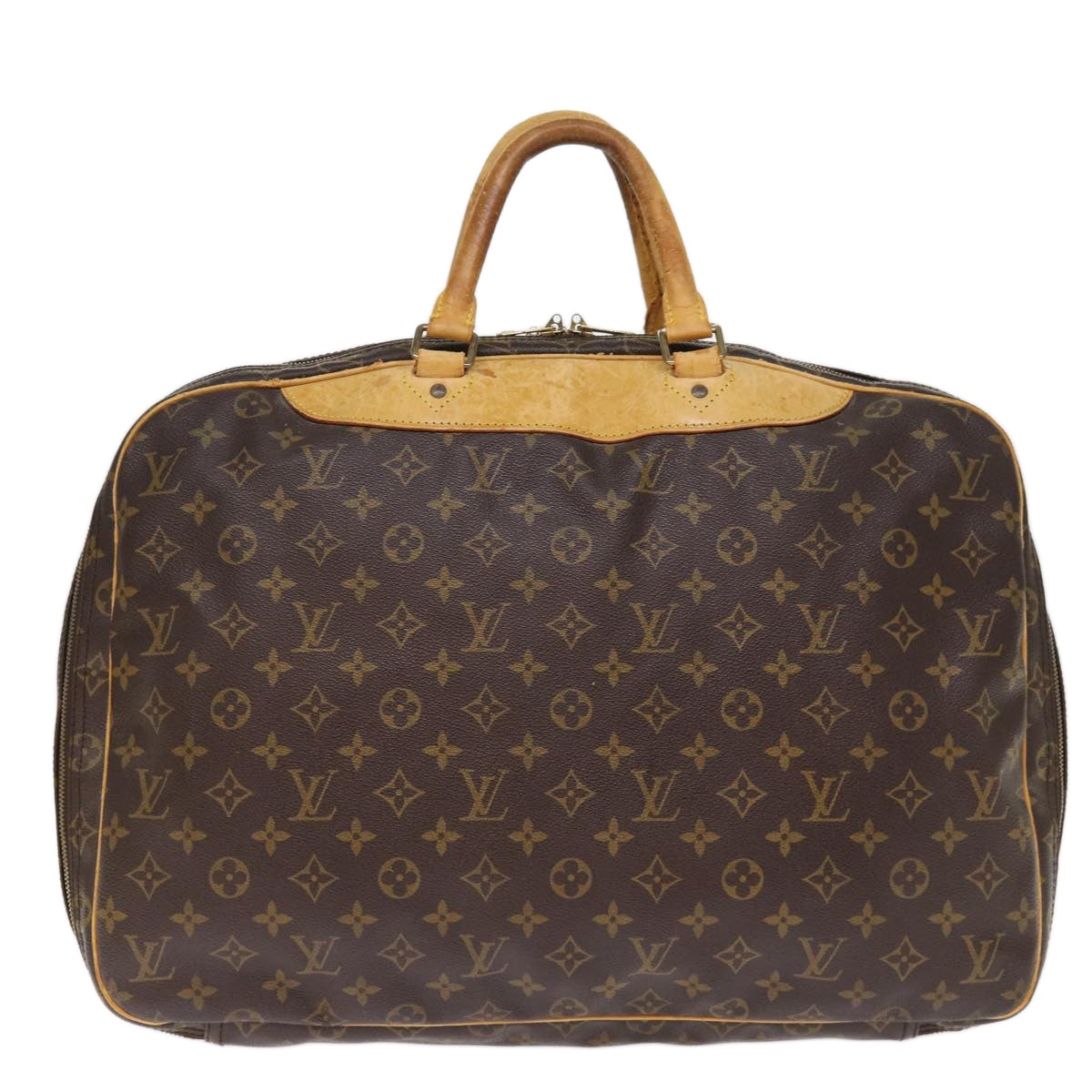 LOUIS VUITTON Monogram Alize 24H Boston Bag M41399 LV bs14229