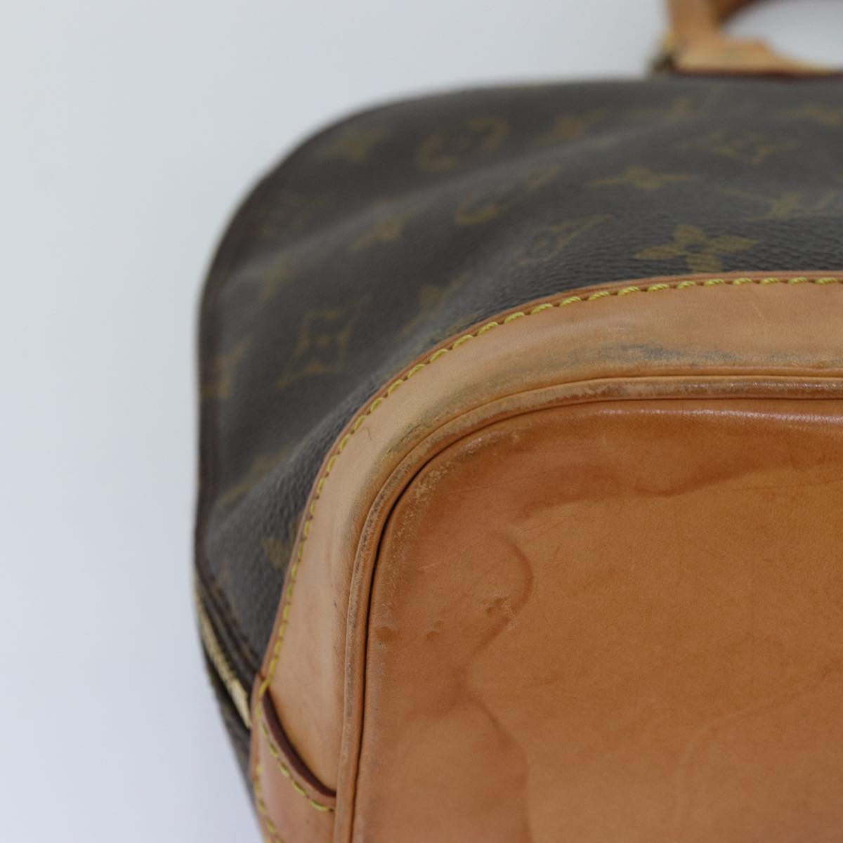 LOUIS VUITTON Monogram Alma Hand Bag M51130 LV bs14260
