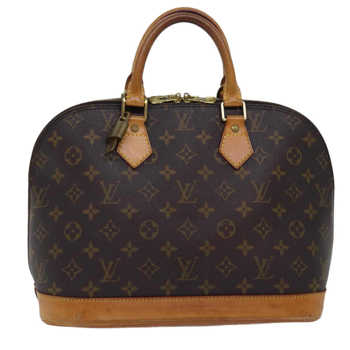 LOUIS VUITTON Monogram Alma Hand Bag M51130 LV bs14260