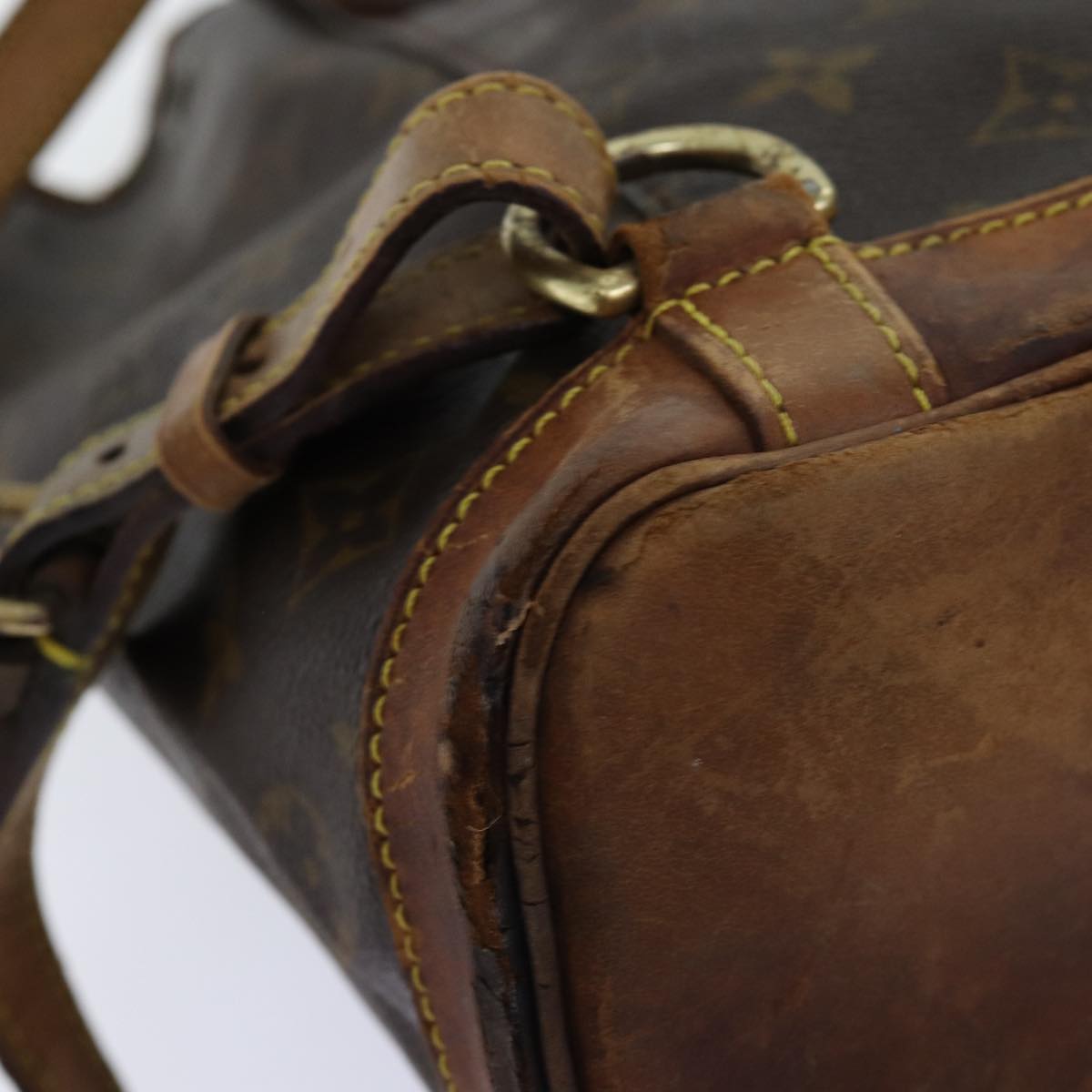 LOUIS VUITTON Monogram Montsouris MM Backpack M51136 LV bs14264