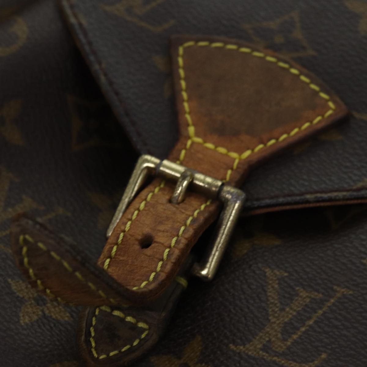 LOUIS VUITTON Monogram Montsouris MM Backpack M51136 LV bs14264
