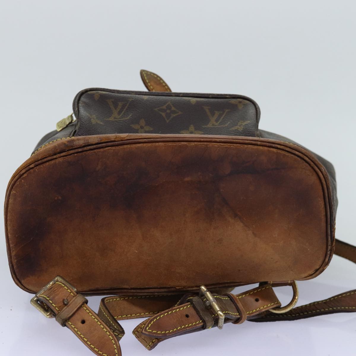 LOUIS VUITTON Monogram Montsouris MM Backpack M51136 LV bs14264