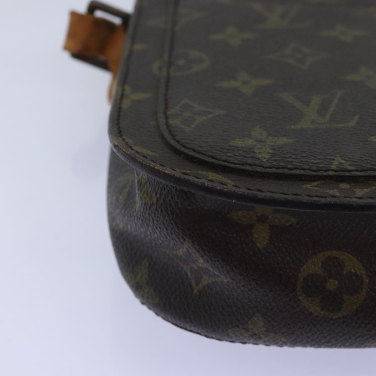 LOUIS VUITTON Monogram Saint Cloud MM Shoulder Bag M51243 LV bs14302