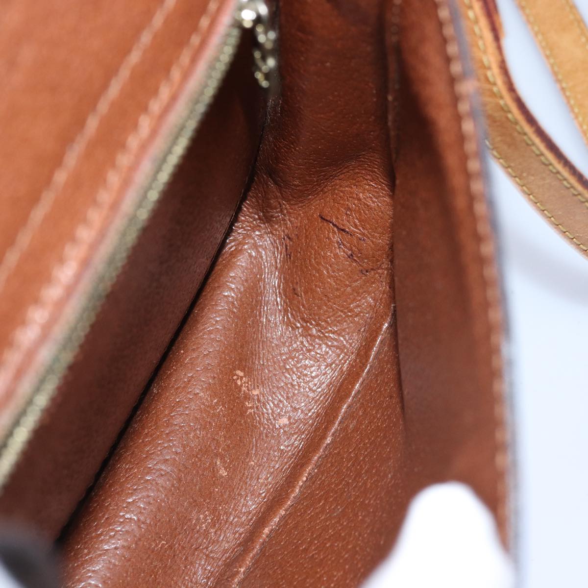 LOUIS VUITTON Monogram Saint Cloud MM Shoulder Bag M51243 LV bs14302