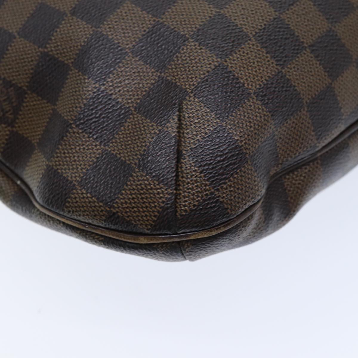 LOUIS VUITTON Damier Ebene Bloomsbury GM Shoulder Bag N42250 LV bs14307
