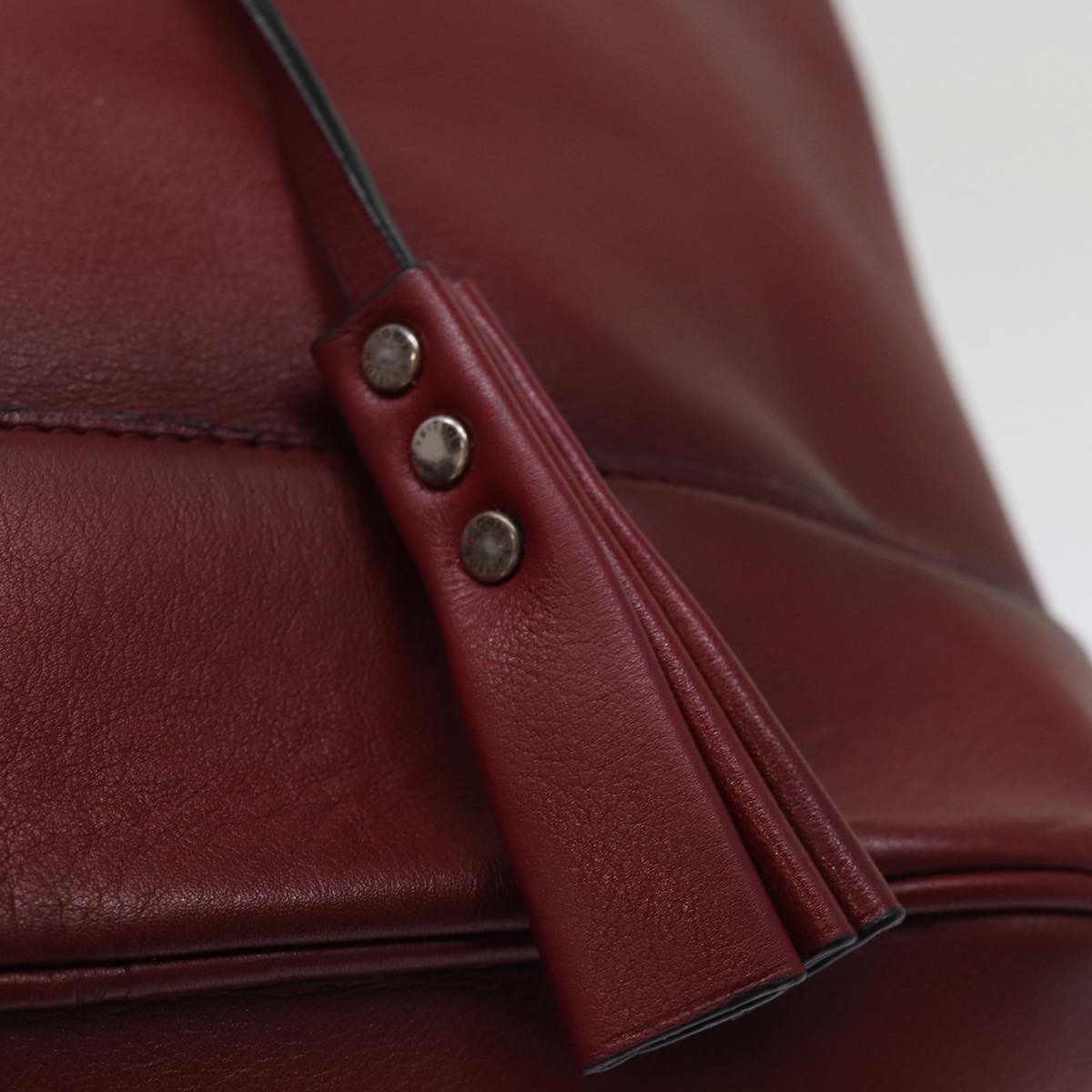LOUIS VUITTON NN14 GM Cuir Nuance Bag Leather Ruby M94540 LV bs14333