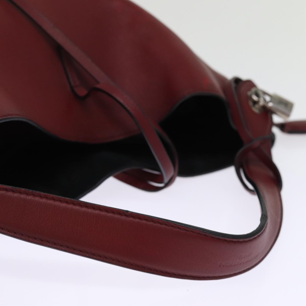 LOUIS VUITTON NN14 GM Cuir Nuance Bag Leather Ruby M94540 LV bs14333