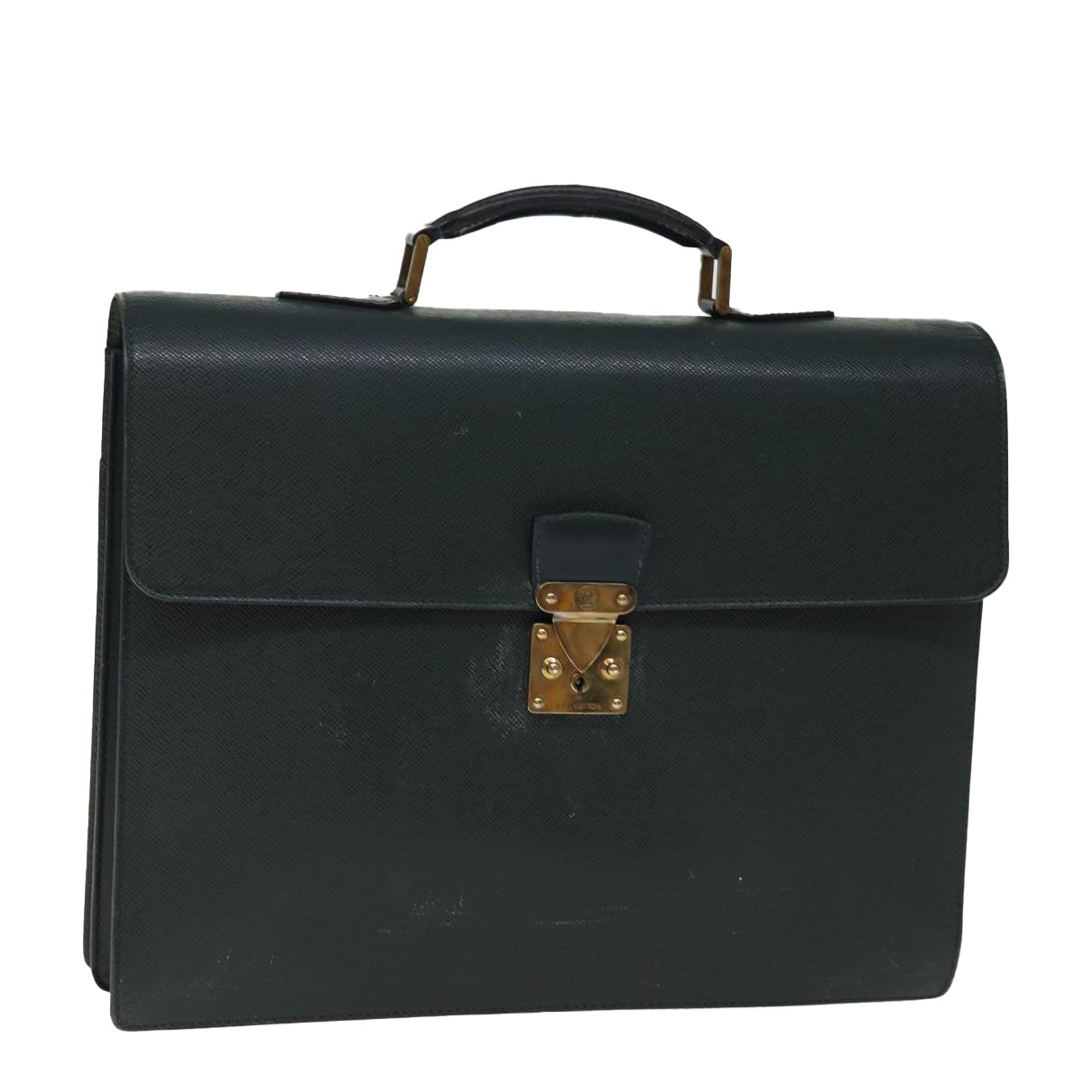 LOUIS VUITTON Taiga Serviette Moskova Business Bag Epicea M30034 LV bs14352