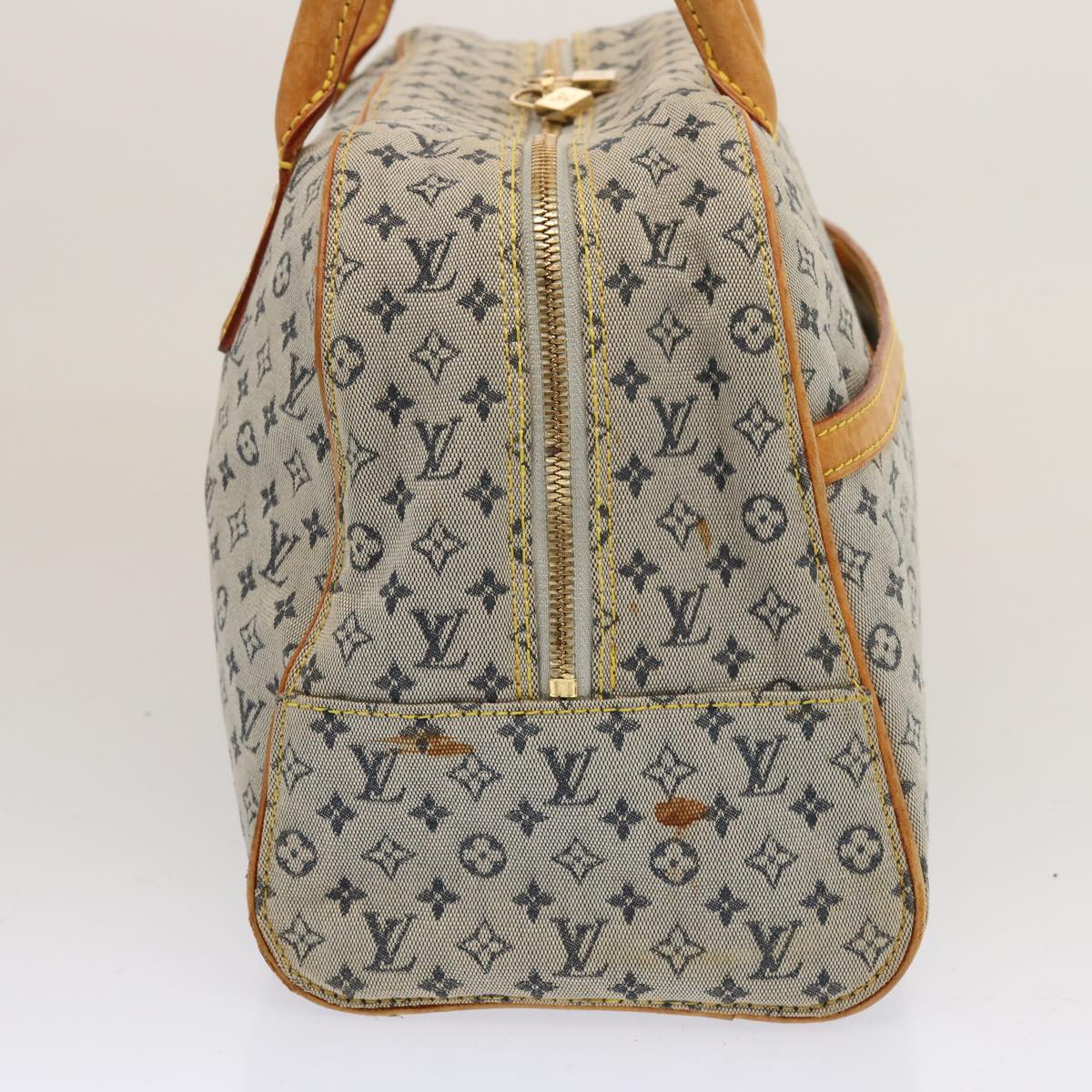 LOUIS VUITTON Monogram mini Marie Hand Bag Blue M92003 LV bs14361