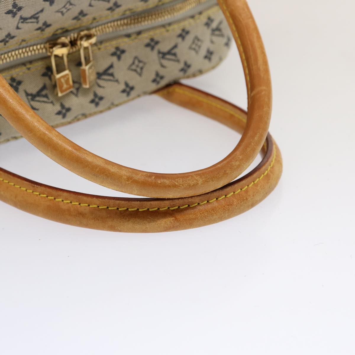LOUIS VUITTON Monogram mini Marie Hand Bag Blue M92003 LV bs14361