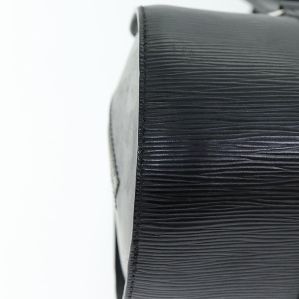 LOUIS VUITTON Epi Soufflot Hand Bag Black M52222 LV bs14363