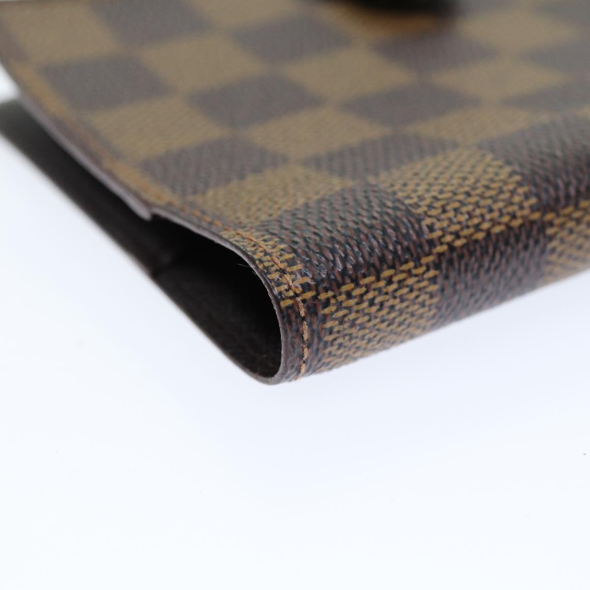 LOUIS VUITTON Damier Ebene Agenda PM Day Planner Cover R20700 LV bs14380