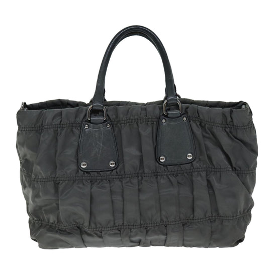 Luxury PradaHand Bag Nylon Gray bs14395