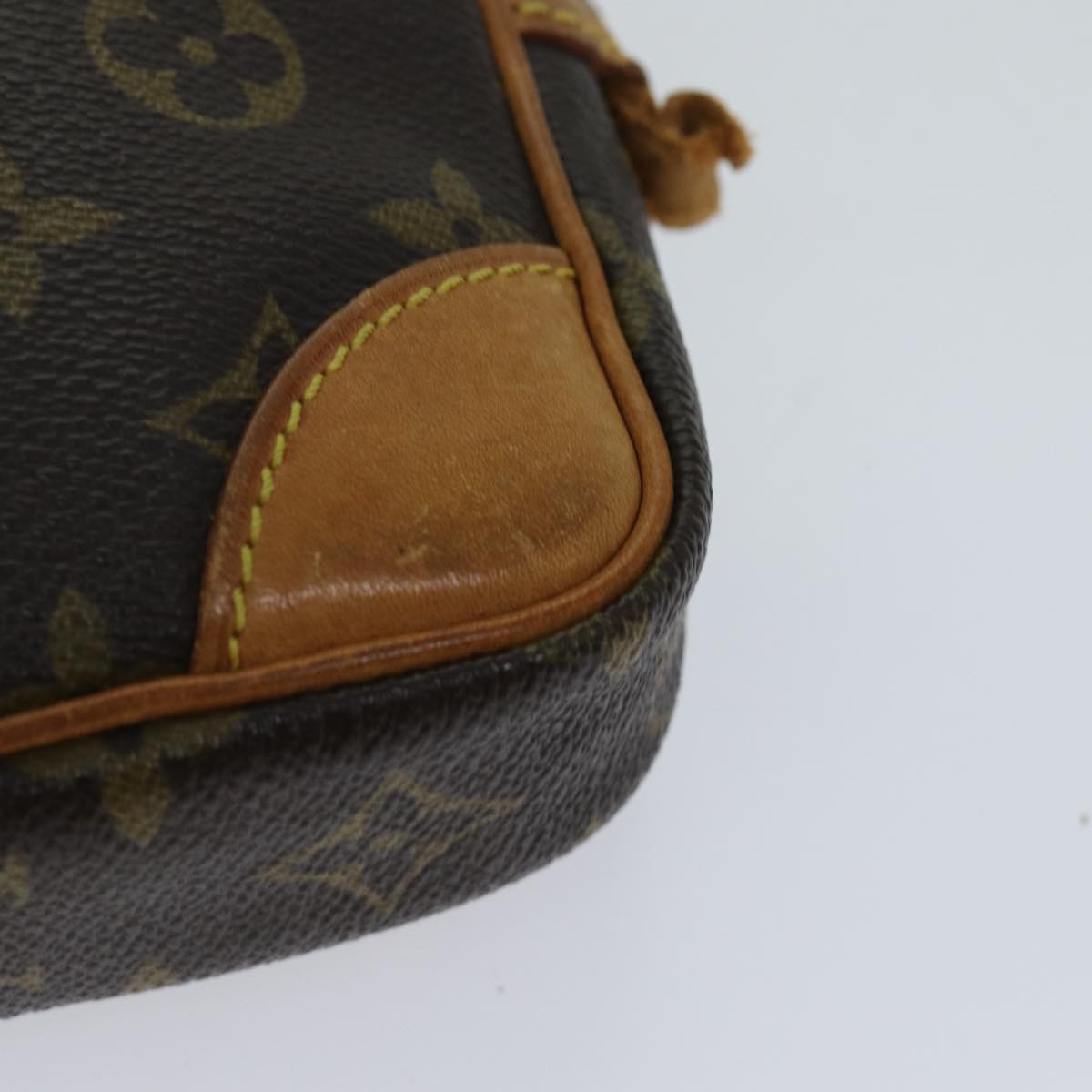 LOUIS VUITTON Monogram Marly Dragonne PM Clutch Bag M51827 LV bs14412