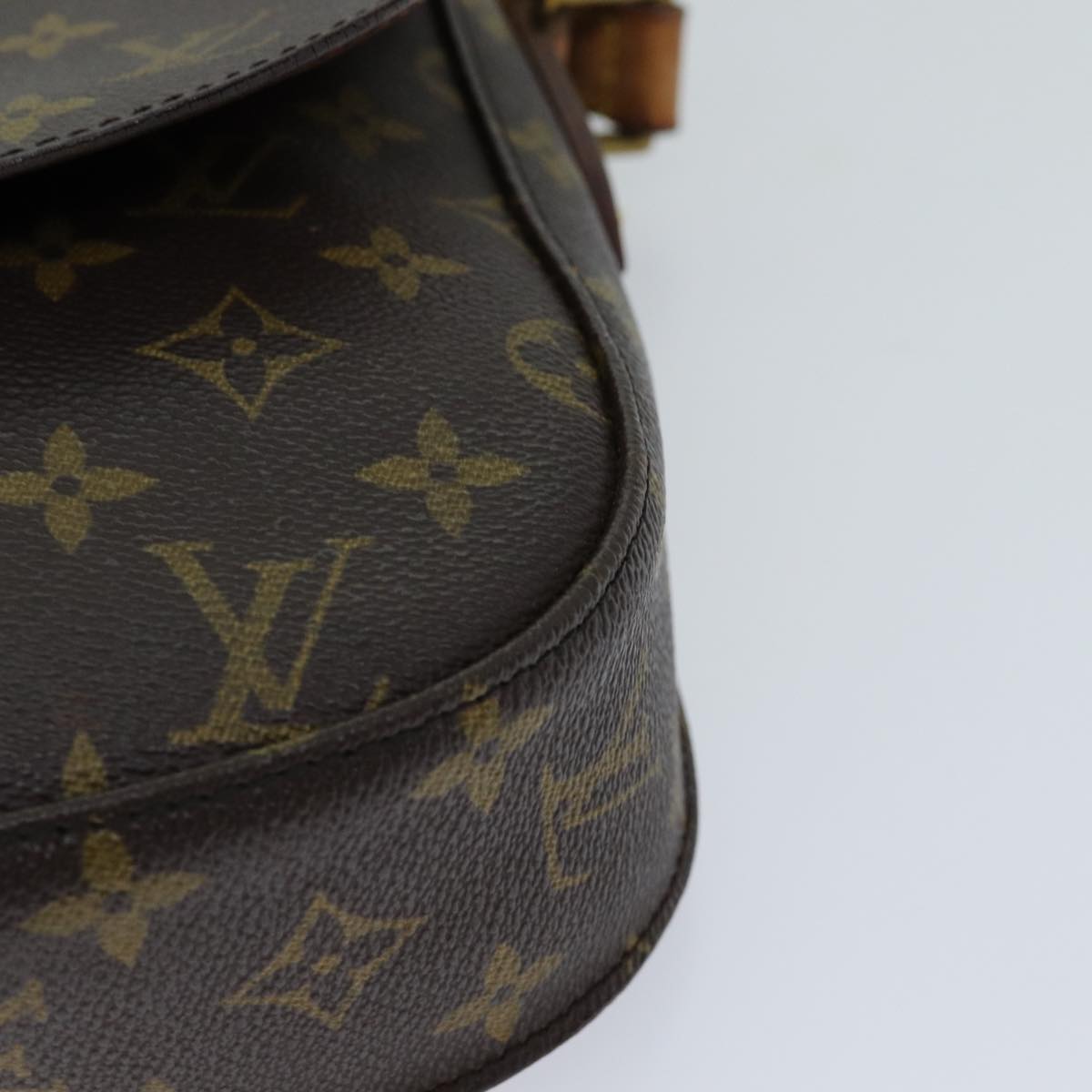 LOUIS VUITTON Monogram Saint Cloud GM Shoulder Bag M51242 LV bs14415