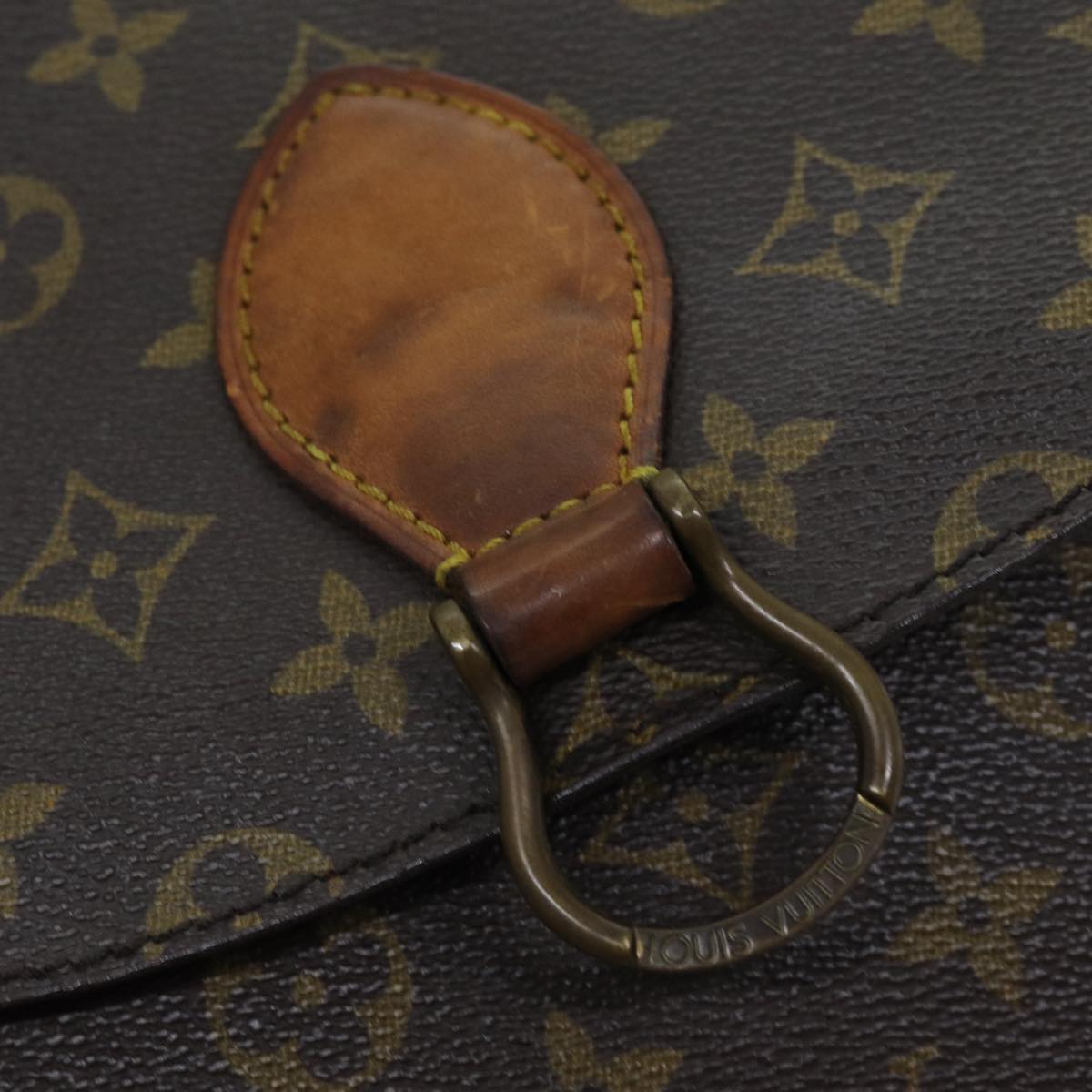 LOUIS VUITTON Monogram Saint Cloud GM Shoulder Bag M51242 LV bs14415