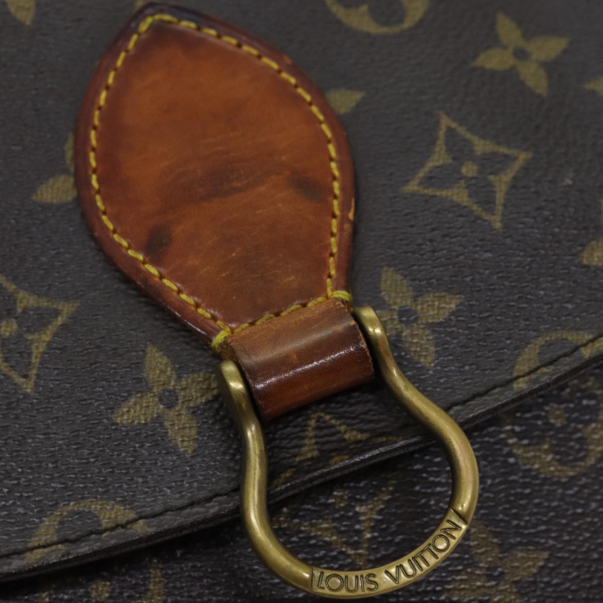LOUIS VUITTON Monogram Saint Cloud GM Shoulder Bag M51242 LV bs14417