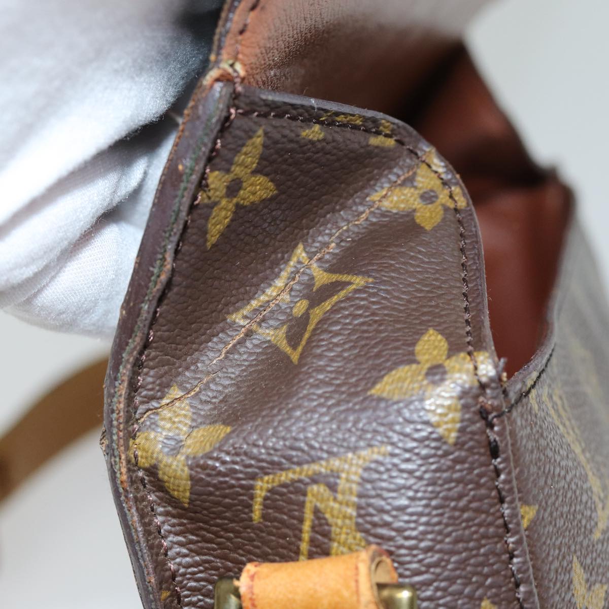 LOUIS VUITTON Monogram Saint Cloud GM Shoulder Bag M51242 LV bs14417