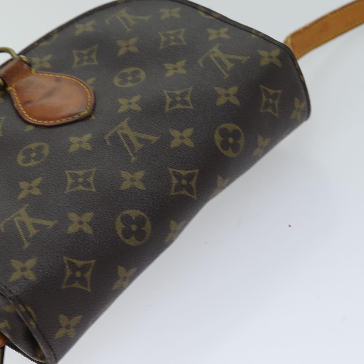 LOUIS VUITTON Monogram Saint Cloud GM Shoulder Bag M51242 LV bs14417