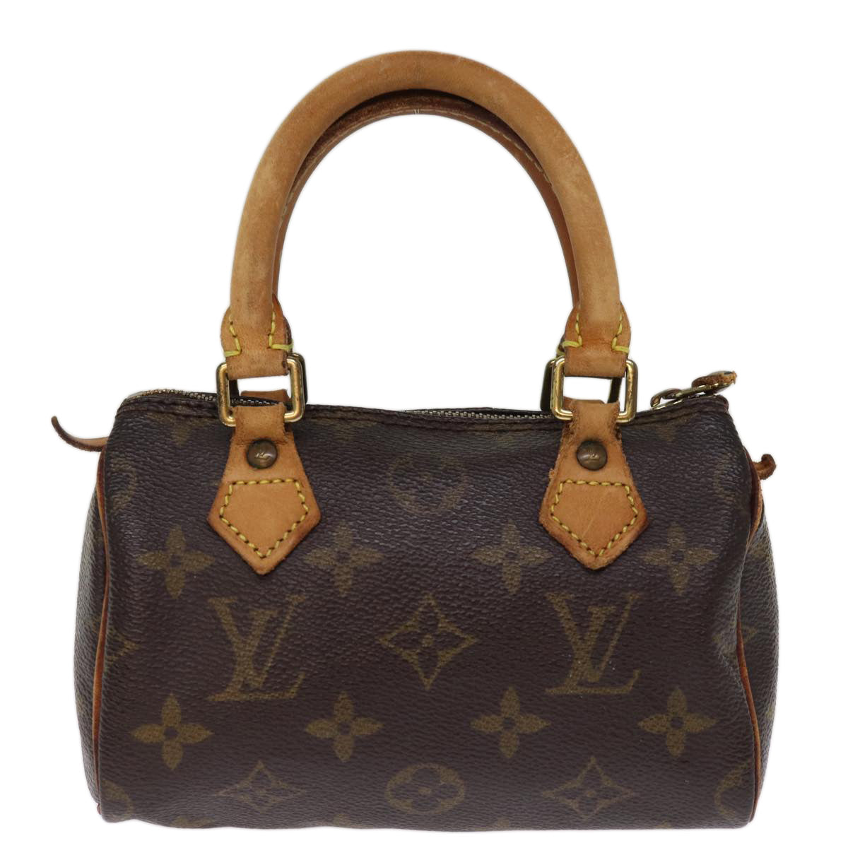 LOUIS VUITTON Monogram Mini Speedy Hand Bag M41534 LV bs14463