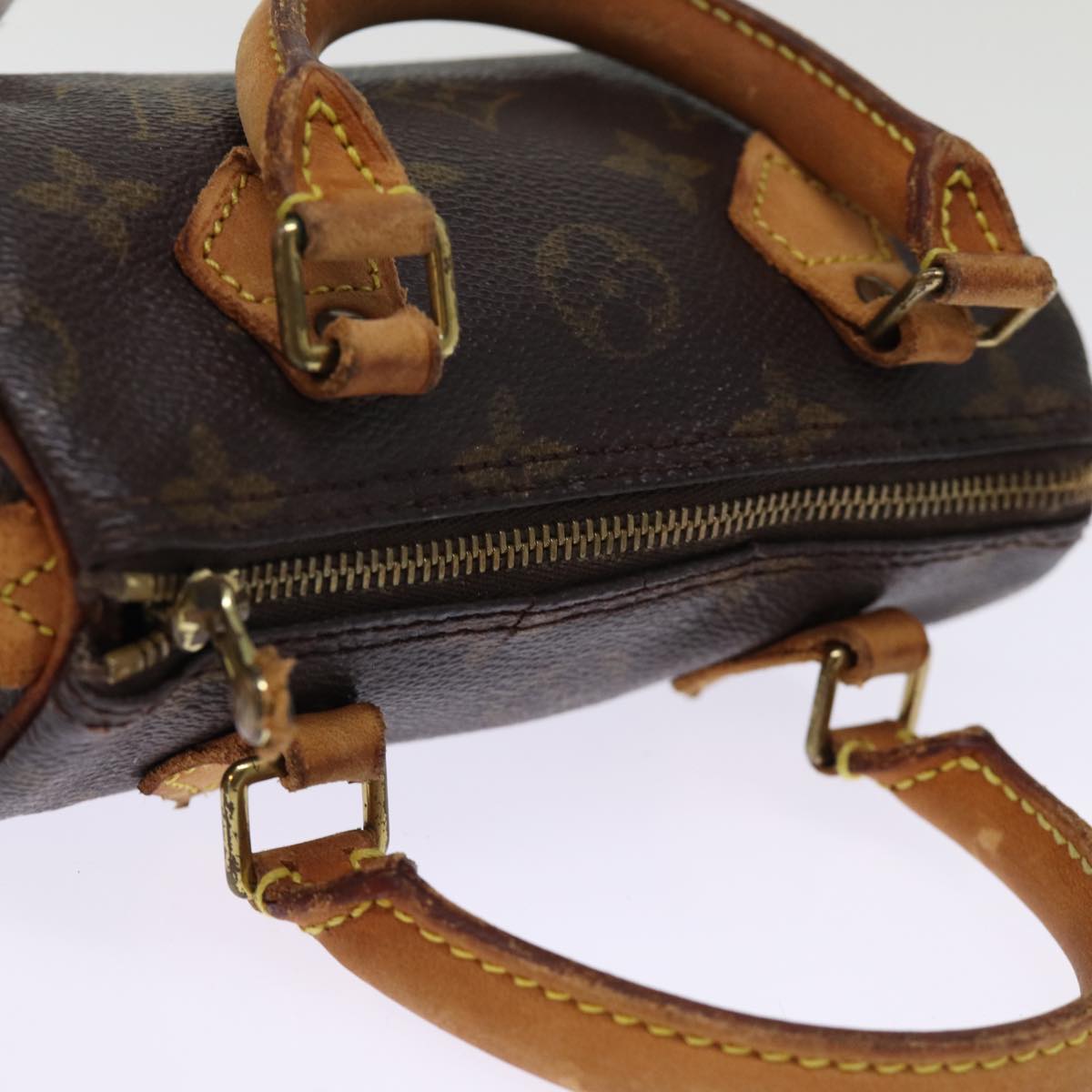 LOUIS VUITTON Monogram Mini Speedy Hand Bag M41534 LV bs14463