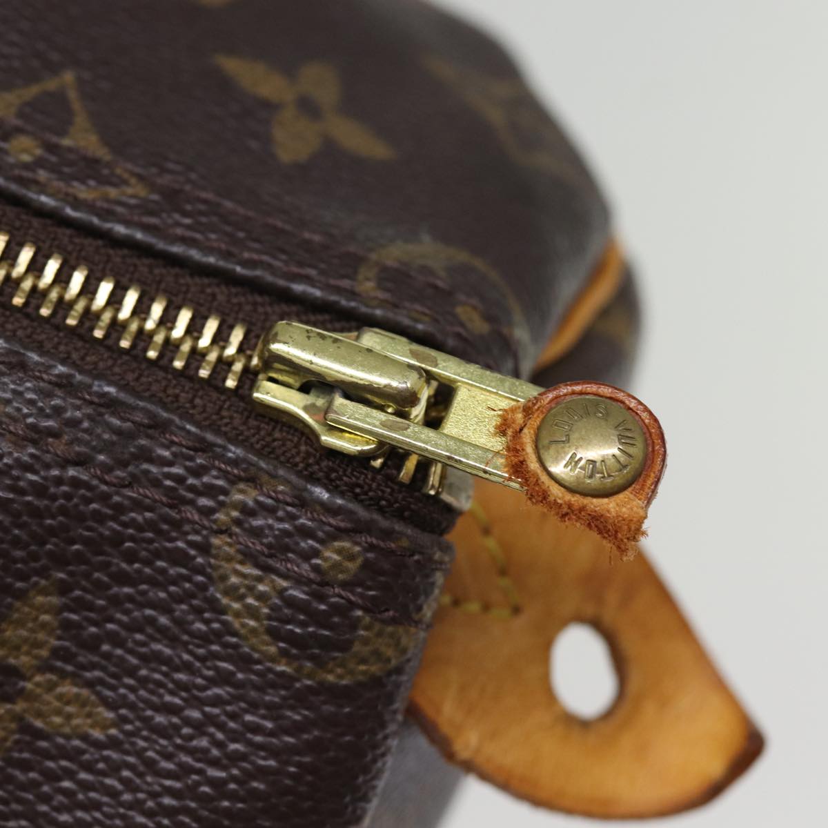 LOUIS VUITTON Monogram Speedy 35 Hand Bag M41524 LV bs14464