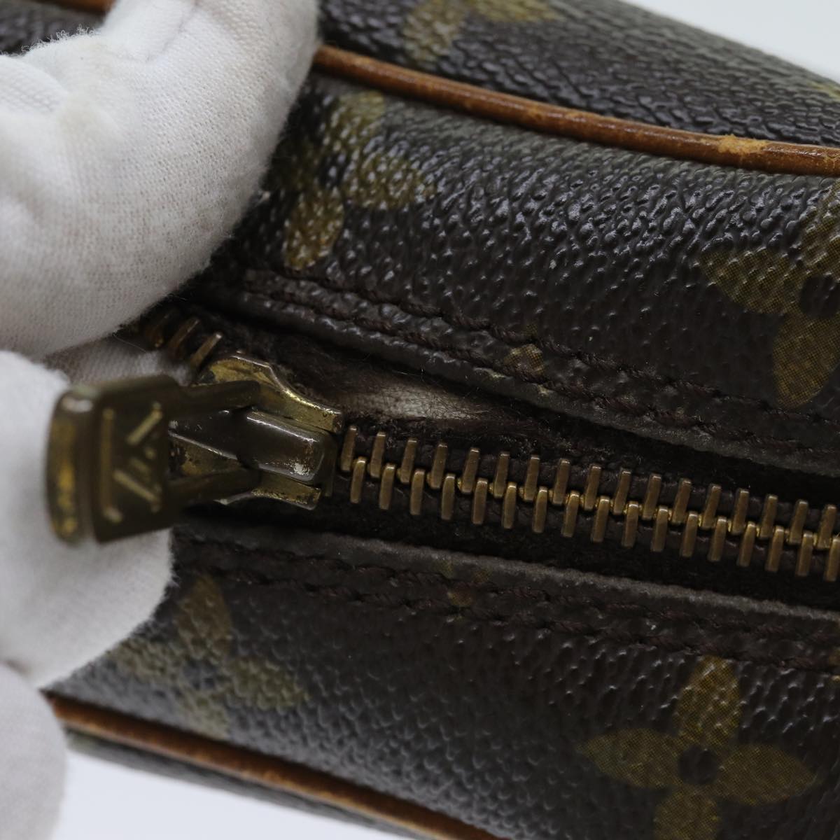 LOUIS VUITTON Monogram Compiegne 23 Clutch Bag M51847 LV bs14500
