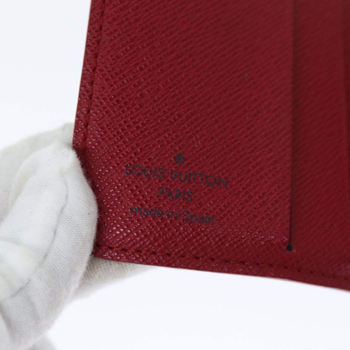 LOUIS VUITTON Monogram Cherry Compact Zip Bifold Wallet M95005 LV bs14531