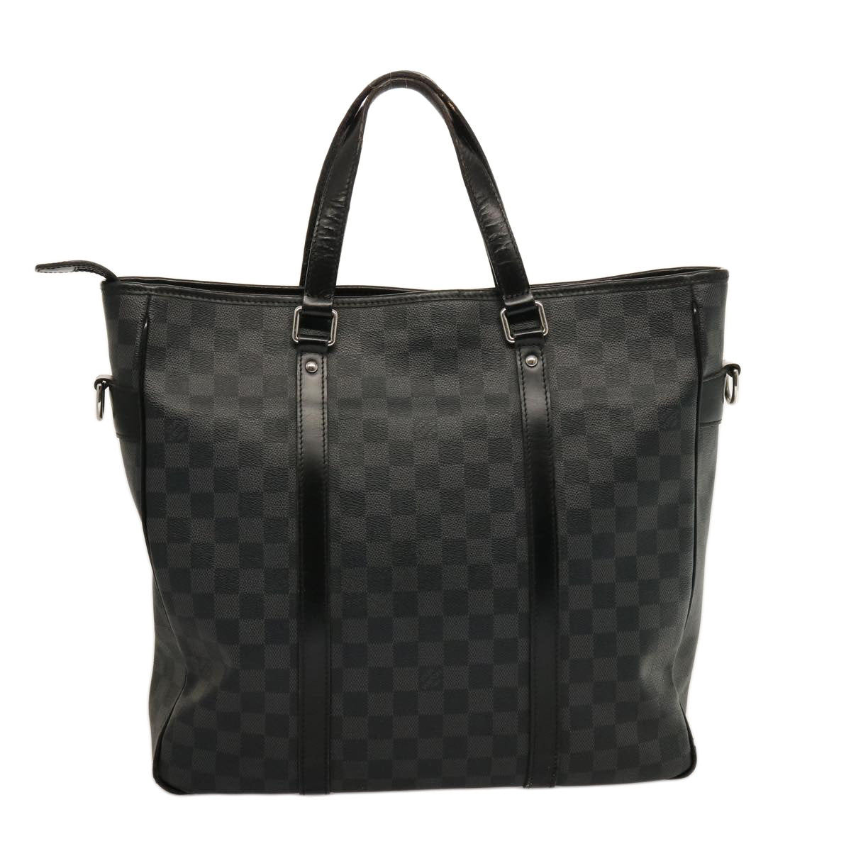 LOUIS VUITTON Damier Graphite Tadao 2way Hand Shoulder Bag N51192 bs14558
