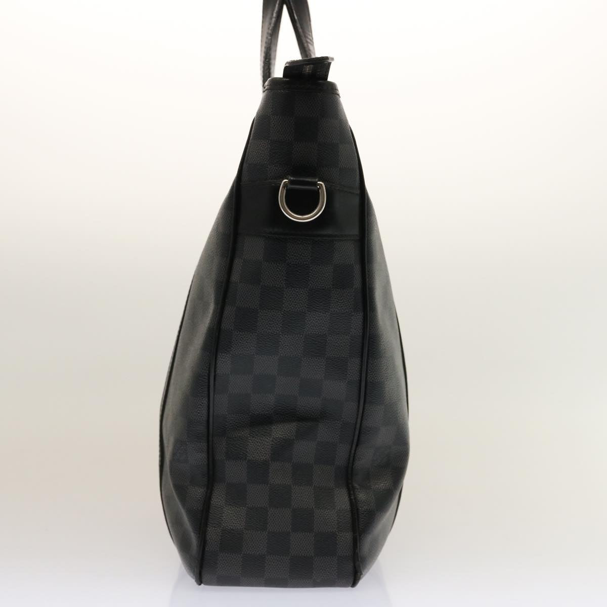 LOUIS VUITTON Damier Graphite Tadao 2way Hand Shoulder Bag N51192 bs14558