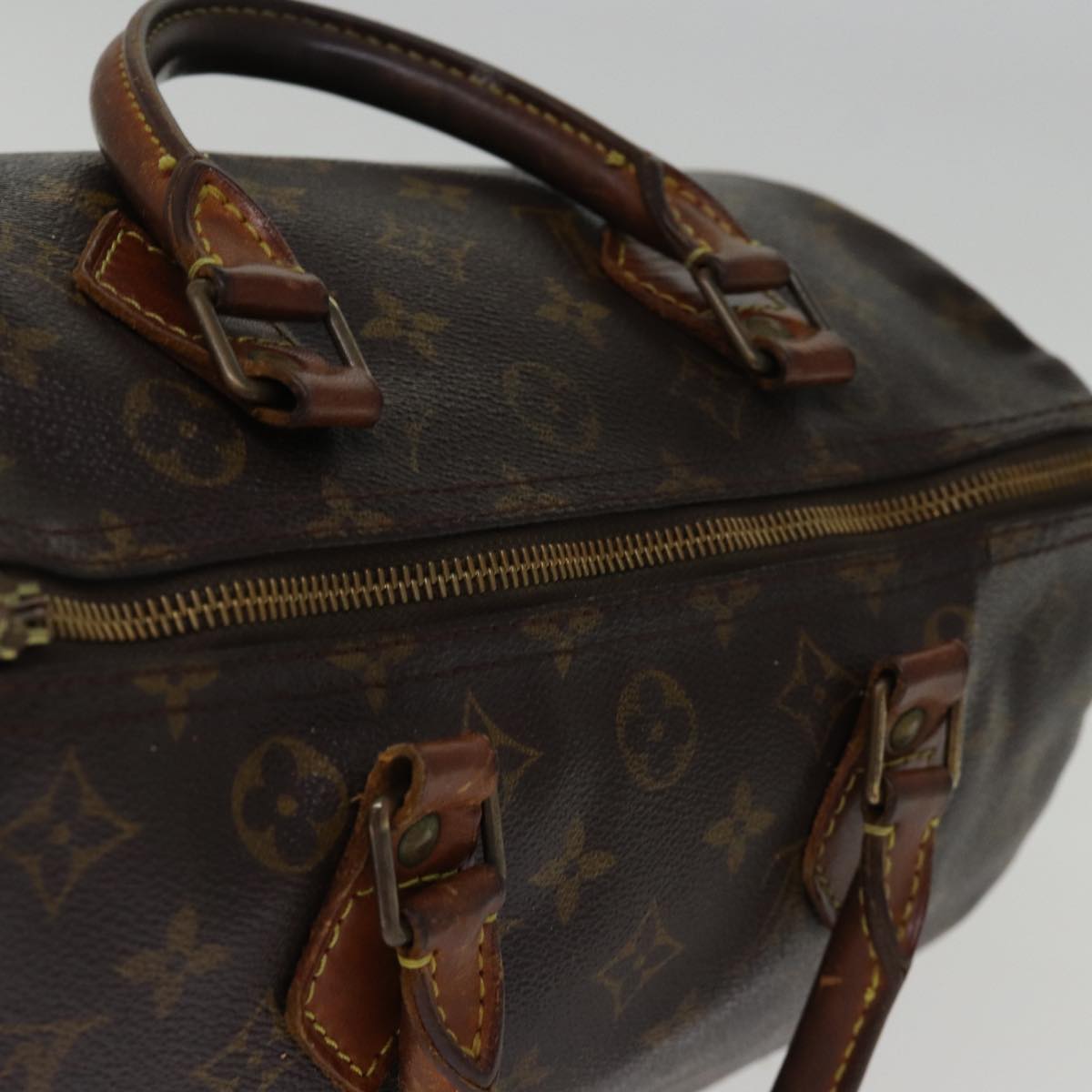 LOUIS VUITTON Monogram Speedy 30 Hand Bag M41526 LV bs14559