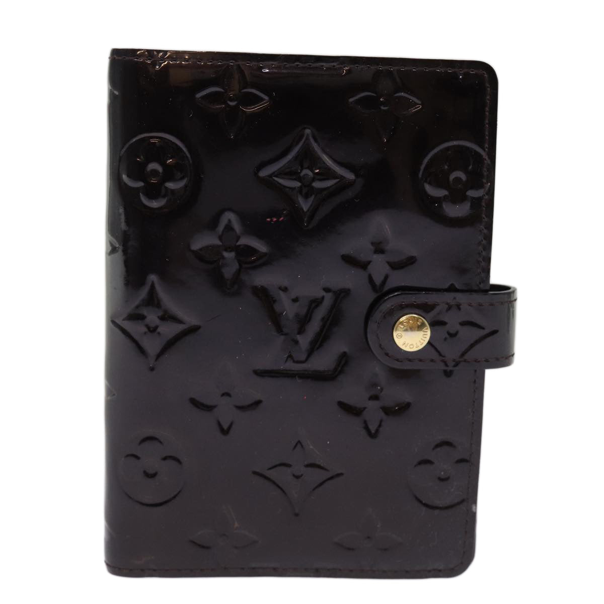 LOUIS VUITTON Vernis Agenda PM Day Planner Cover Amarante R21026 LV bs14635