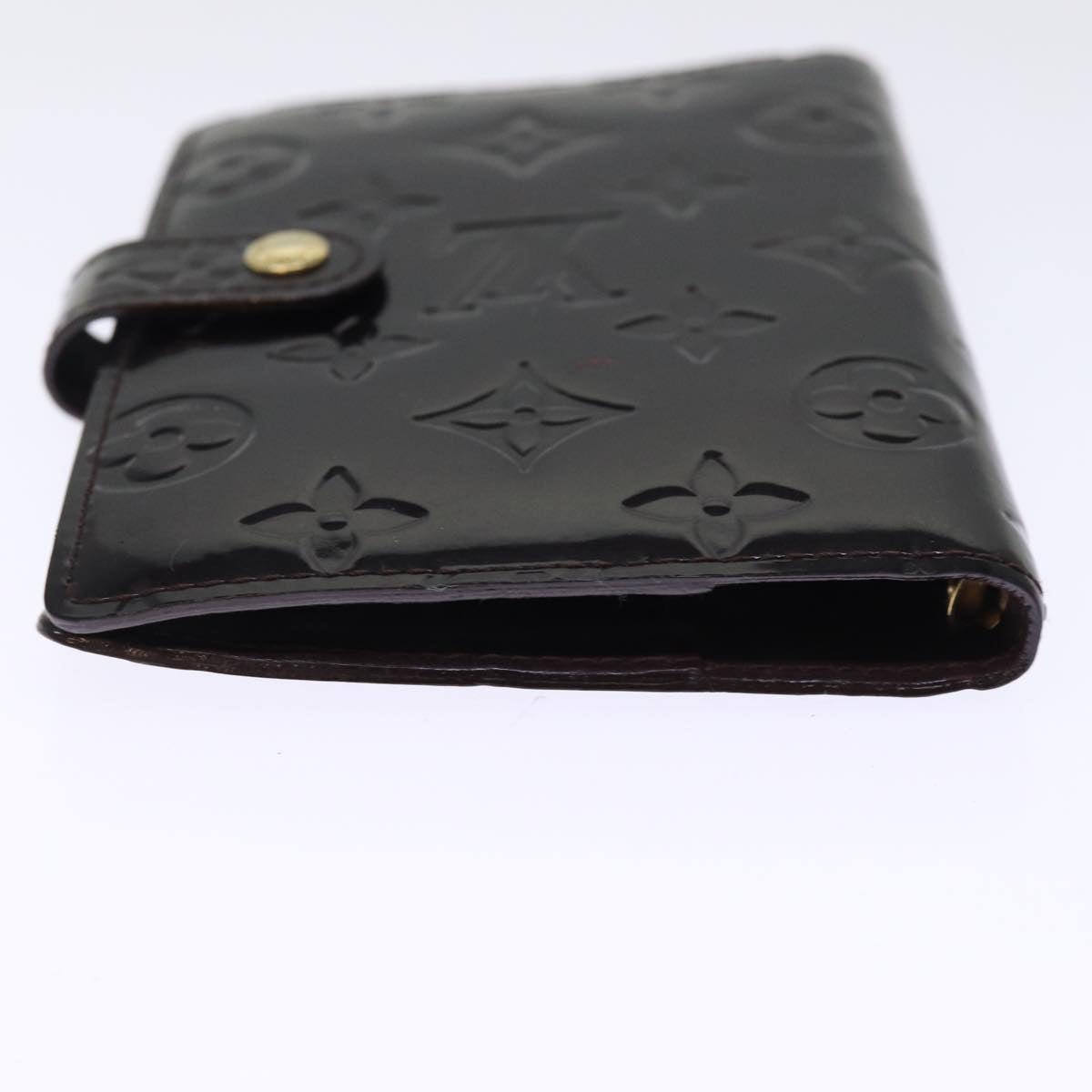 LOUIS VUITTON Vernis Agenda PM Day Planner Cover Amarante R21026 LV bs14635