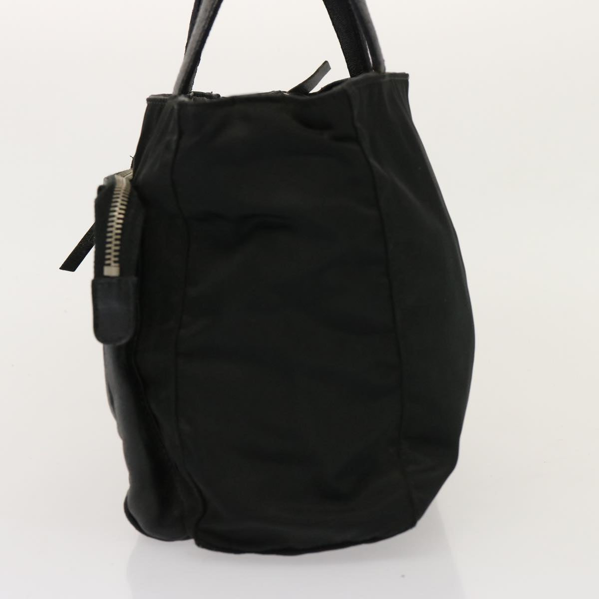 Luxury PradaHand Bag Nylon Leather Black bs14650