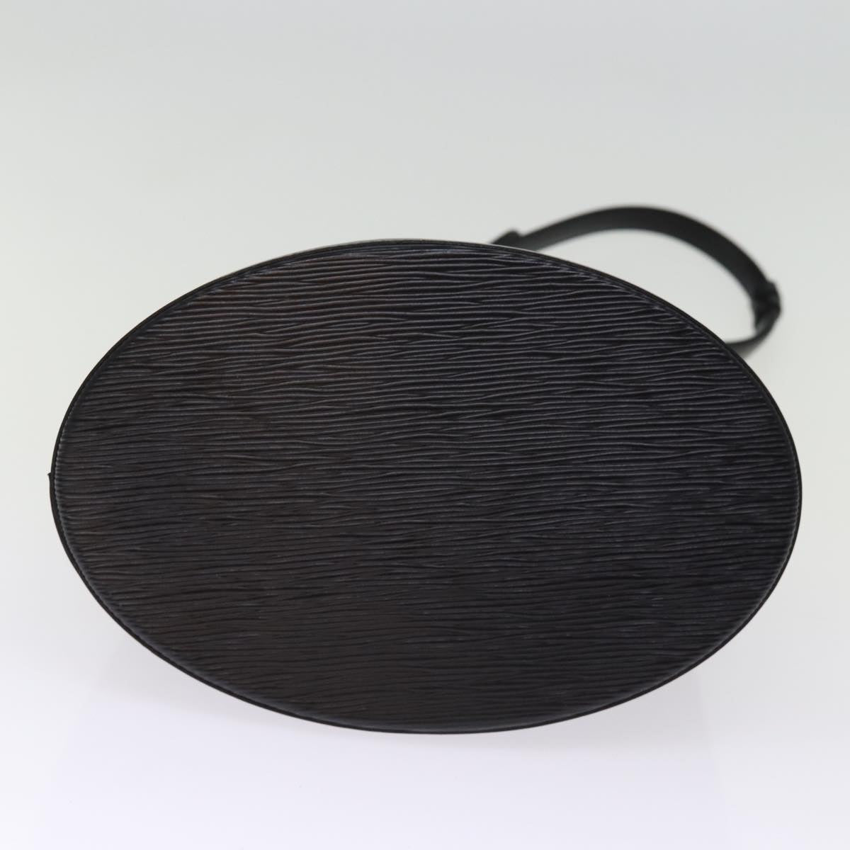LOUIS VUITTON Epi Cluny Shoulder Bag Black M52252 LV bs14658