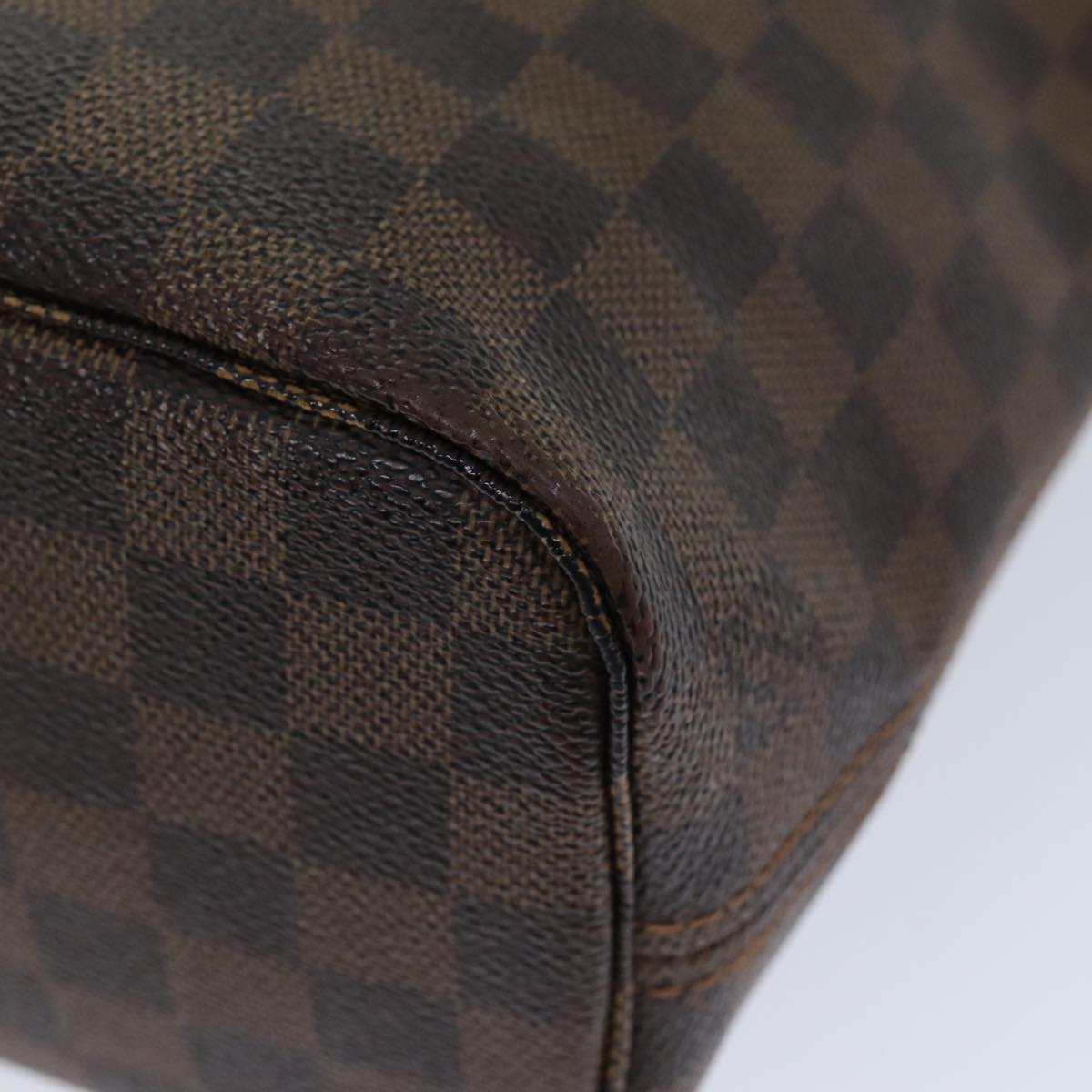 LOUIS VUITTON Damier Ebene Neverfull PM Tote Bag N51109 LV bs14661