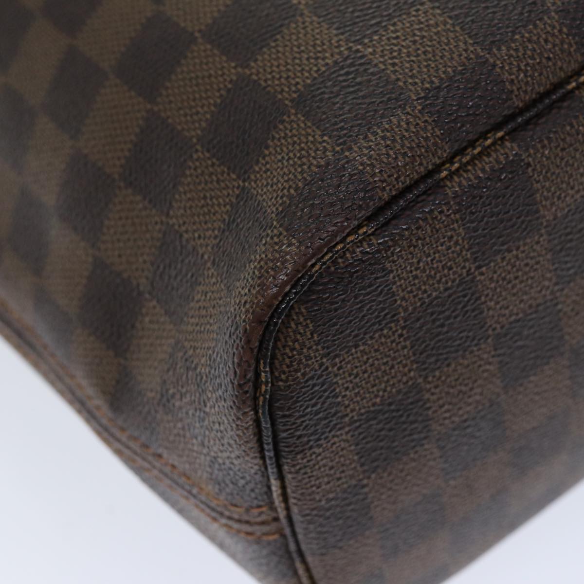 LOUIS VUITTON Damier Ebene Neverfull PM Tote Bag N51109 LV bs14661