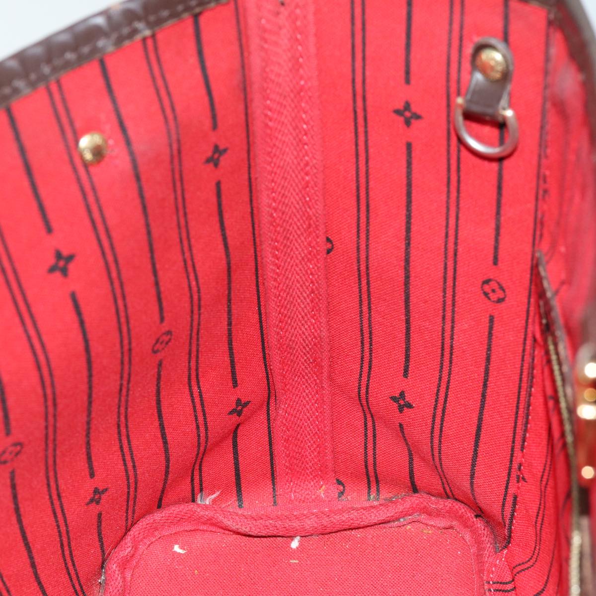LOUIS VUITTON Damier Ebene Neverfull PM Tote Bag N51109 LV bs14661