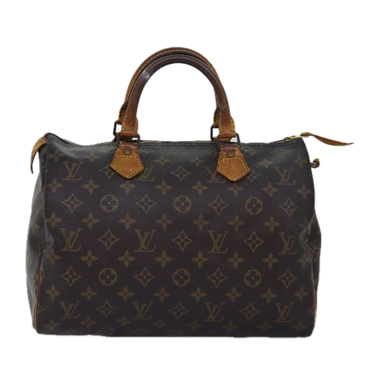 LOUIS VUITTON Monogram Speedy 30 Hand Bag M41526 LV bs14664