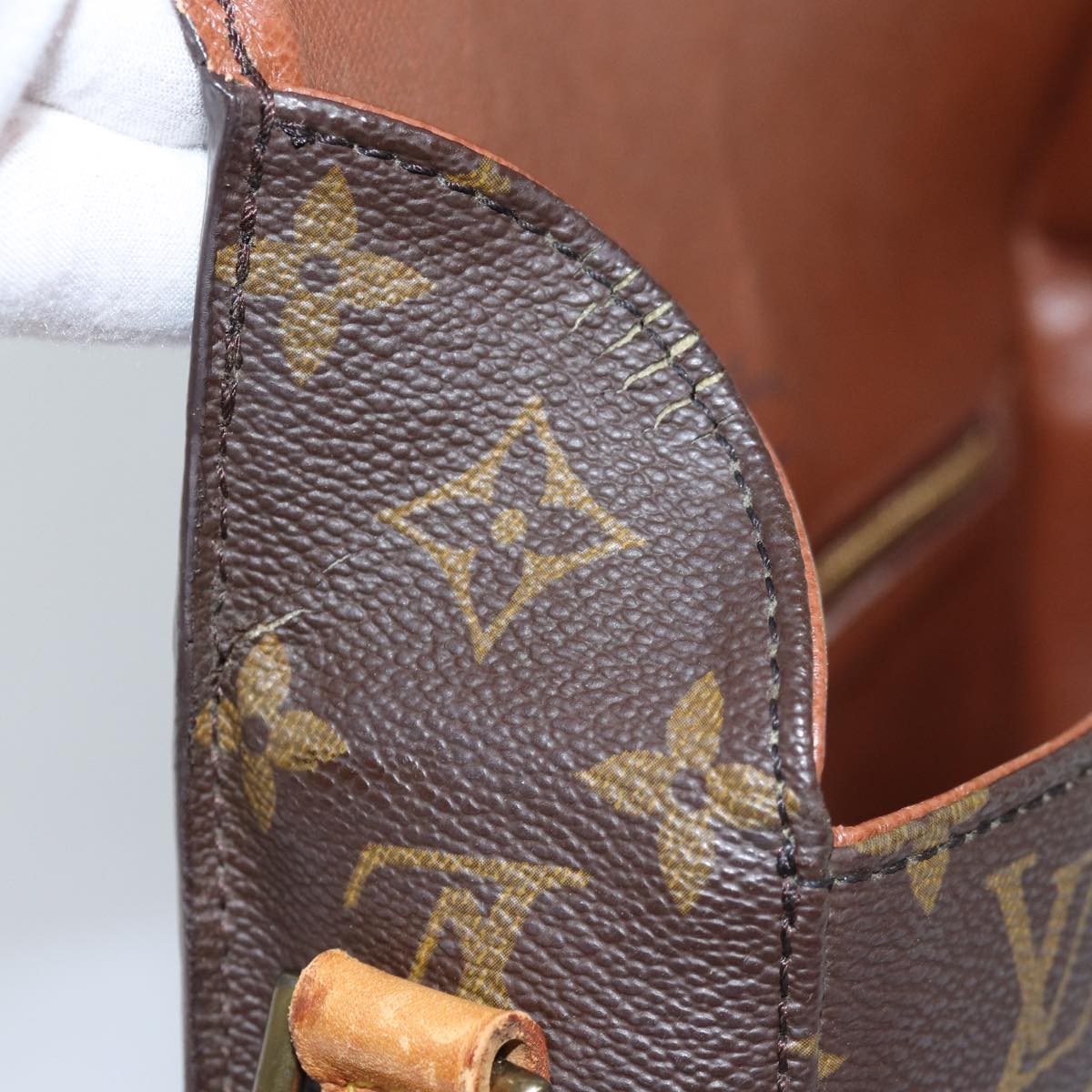 LOUIS VUITTON Monogram Saint Cloud GM Shoulder Bag M51242 LV bs14700