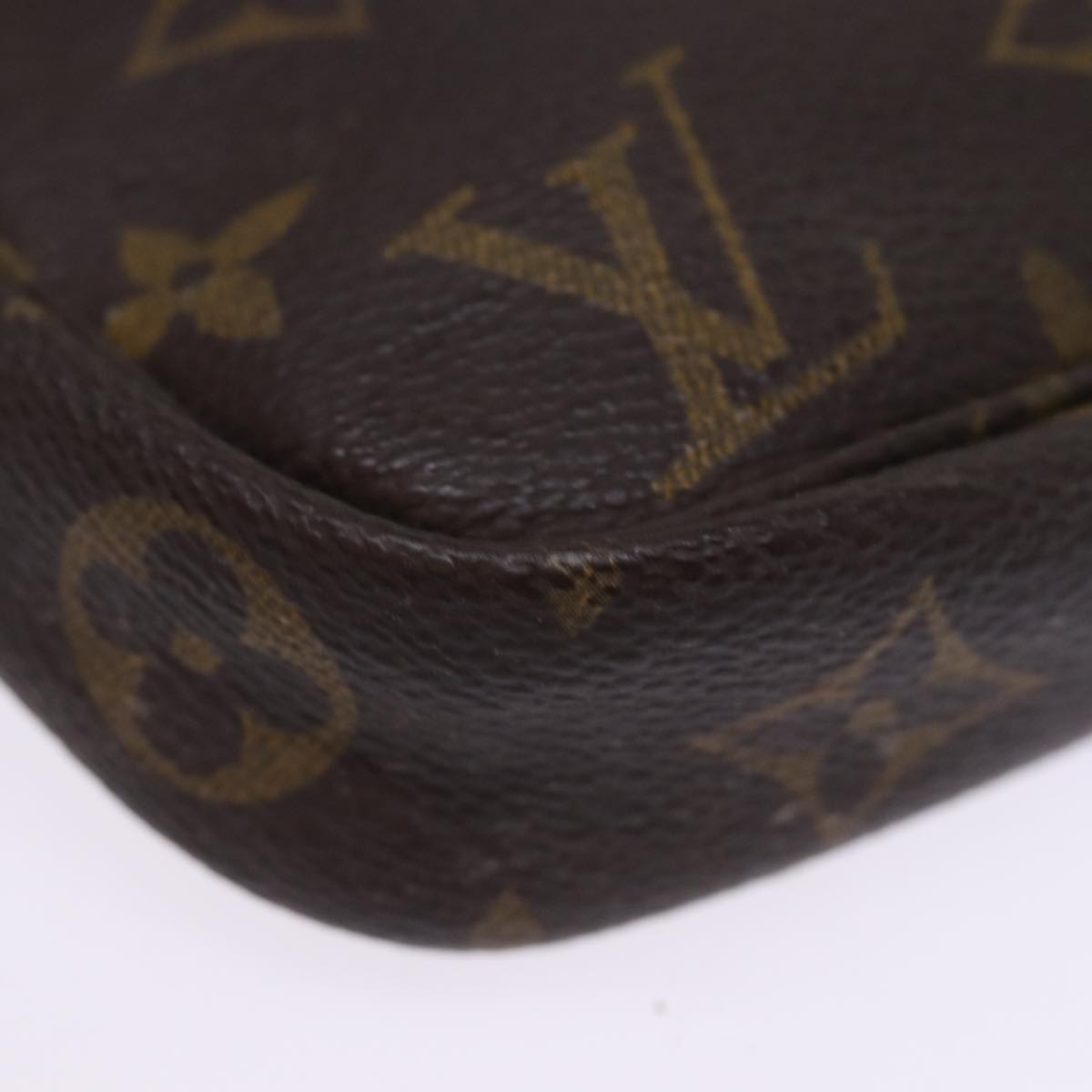 LOUIS VUITTON Monogram Pochette Accessoires Pouch M51980 LV bs14703